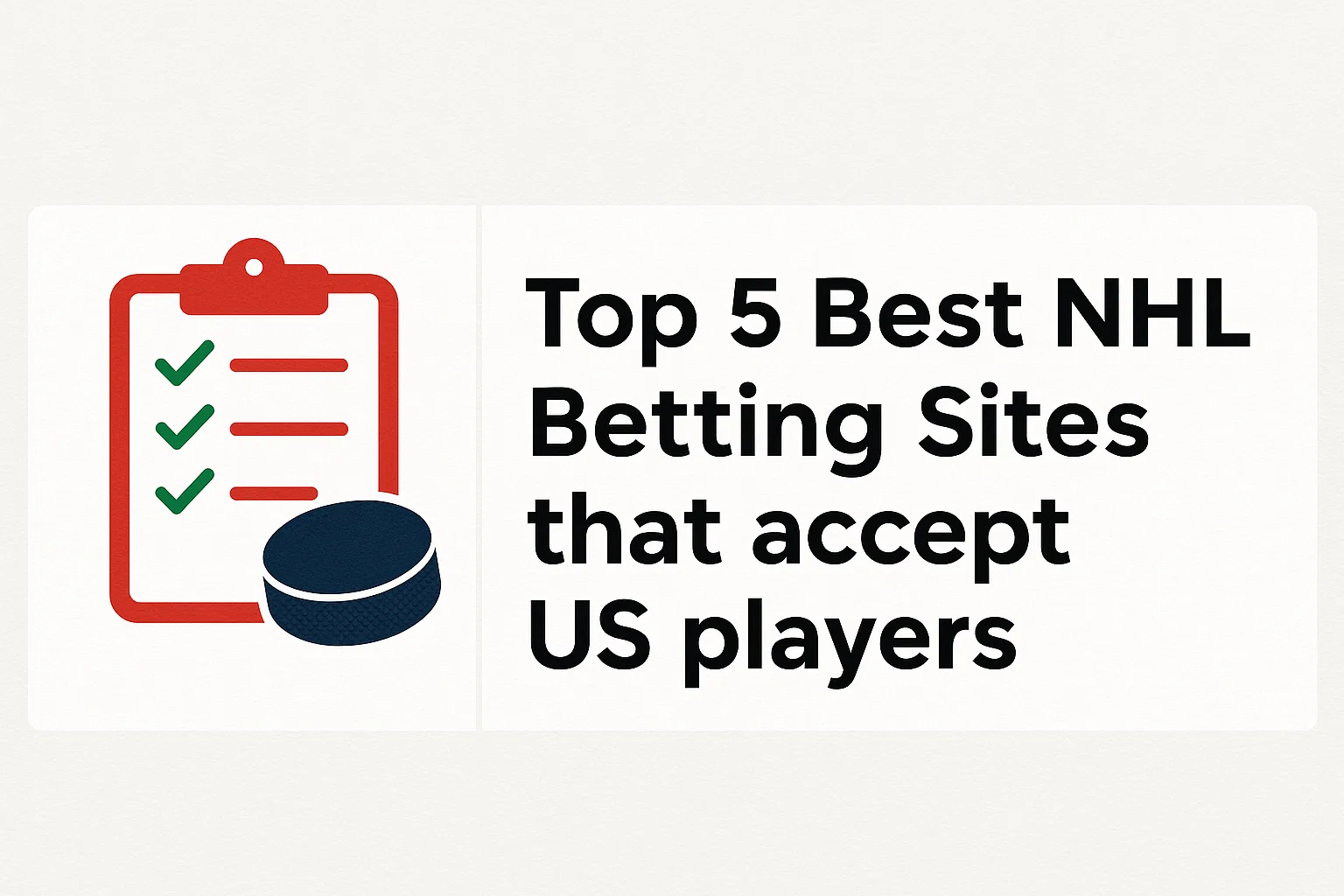 Top 5 Best NHL Betting Sites that accept US players